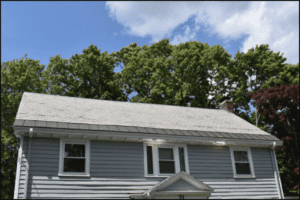 Dover roofing contractor copper panel installation.