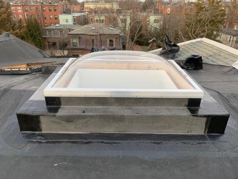 New construction of skylight