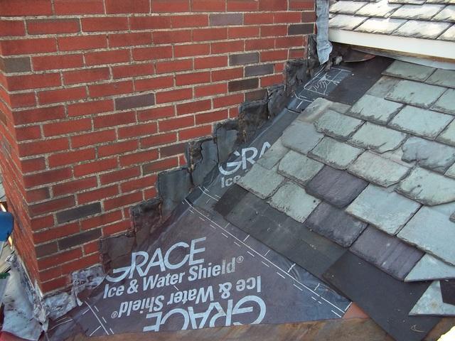 Ice and water shield is an underlayment that adds extra protection to the home from the elements.