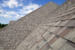 Asphalt Shingle roof replacement by roofing contractor in Newton, Wellesley, Brookline, and Needham.