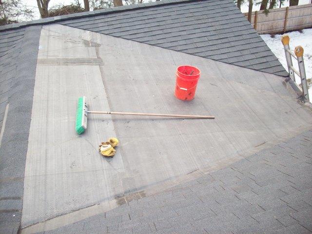 Here we see the new rubber has been installed and the shingles have been replaced as well. Our crew has taken expert care to make sure every element of the roof ties together seamlessly to ensure leaks will never be an issue.