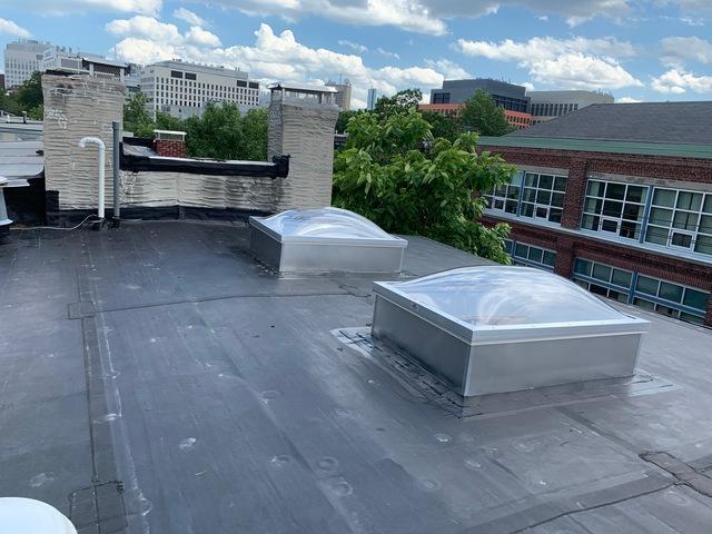 Installed skylights on a condo.

