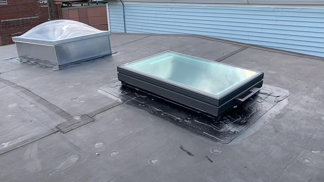 Installed skylights on a condo.

