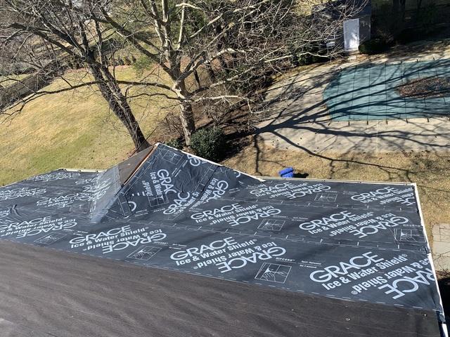 Protecting the home with an underlayment that defends against water and snow.