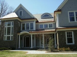 Beautiful house after the right Roofing contractor in Concord, MA did roof repair and replacements